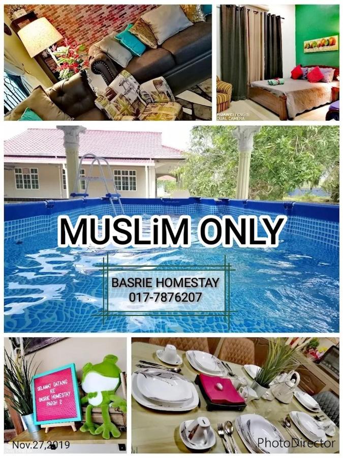 Basrie Villa "Mslim Only" - Mini Cinema , Private Pool , Wi-Fi , Netflix Muar Buitenkant foto